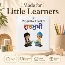 Punjabi Alphabets Gurmukhi Learning & Tracing Book for Kids